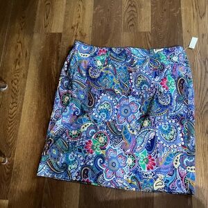 NWT Talbots size 22W SKIRT